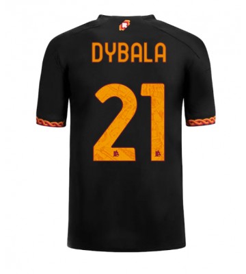 Maillot de foot AS Roma Paulo Dybala #21 Troisième 2023-24 Manches Courte